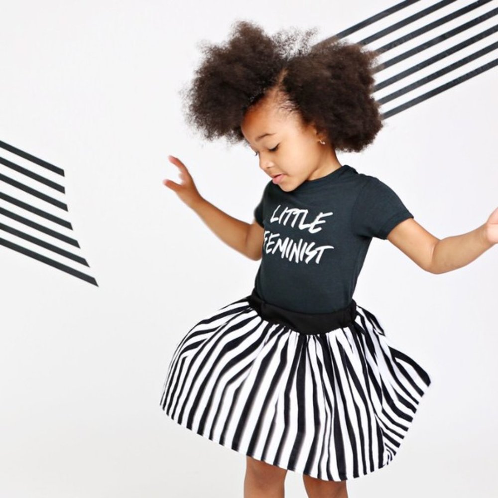 Little Feminist Toddler Jersey T-Shirt
